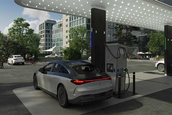 Mercedes-Benz First Fast Charging Hubs Set To Open On October