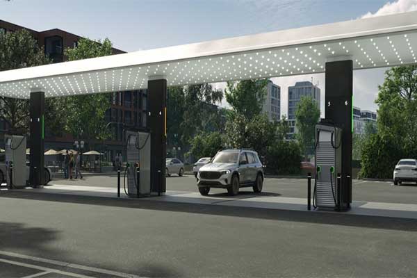 Mercedes-Benz First Fast Charging Hubs Set To Open On October