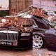 Collapsed Wall Damages 17 Vehicles, Including An Uninsured Rolls-Royce Ghost In China - autojosh