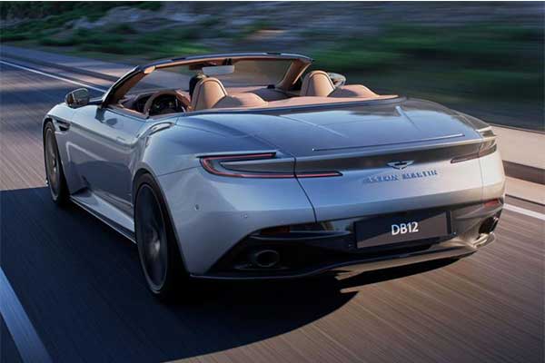 Aston Martin DB12 Volante (Convertible) Unveiled And Its Stiffer Than Before