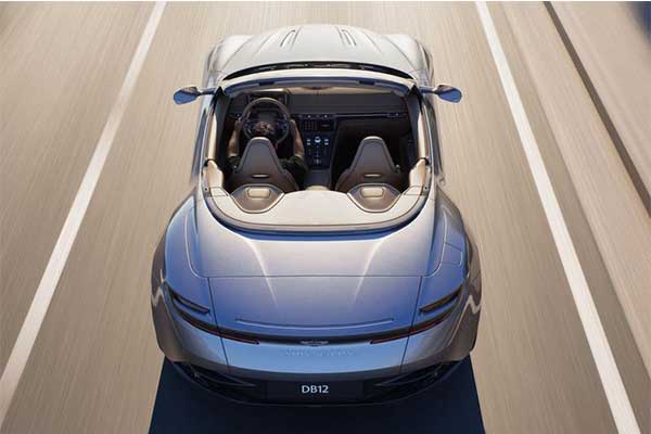 Aston Martin DB12 Volante (Convertible) Unveiled And Its Stiffer Than Before