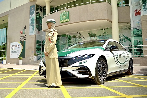 Dubai Police Adds Electric Mercedes EQS 580, Days After Bentley Continental GT Joined Its Fleet - autojosh 