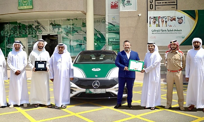 Dubai Police Adds Electric Mercedes EQS 580, Days After Bentley Continental GT Joined Its Fleet - autojosh