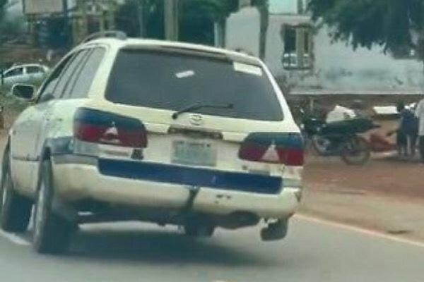 FRSC Begins Clampdown On Rickety Vehicles After Video Of 3-tyre Car In Shagamu Went Viral - autojosh