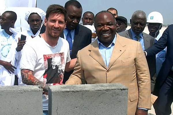 Gabon Coup : When Ali Bongo, The Now-ousted President Chauffeured Lionel Messi In A G-Wagon - autojosh 
