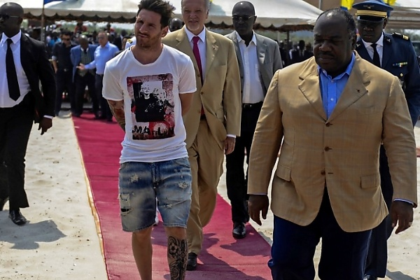 Gabon Coup : When Ali Bongo, The Now-ousted President Chauffeured Lionel Messi In A G-Wagon - autojosh 