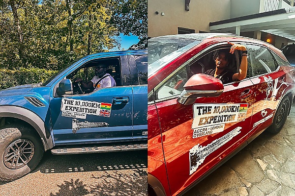 13 Ghanaian Explorers Completes Their 10,000-kilometers Car Drive From Accra To London - autojosh 