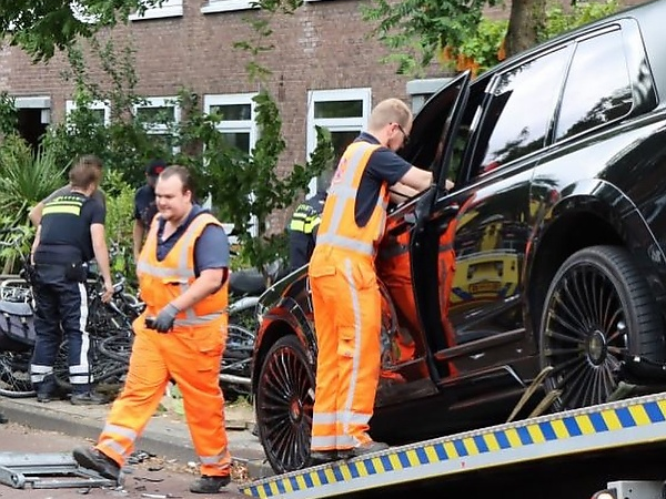 N350 Million Rolls-Royce Cullinan Owned By Chelsea Star Hakim Ziyech Collides With VW Polo - autojosh 