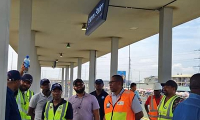 LAMATA Boss Inspects Five Train Stations Along Marina And Mile 2 Ahead Of Start Of Operation - autojosh