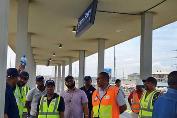 LAMATA Boss Inspects Five Train Stations Along Marina And Mile 2 Ahead Of Start Of Operation - autojosh