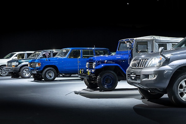 Today's Photos : Check Out The Iconic Land Cruisers On Display At The Unveiling Of 2024 Prado - autojosh 