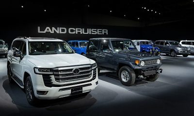 Today's Photos : Check Out The Iconic Land Cruisers On Display At The Unveiling Of 2024 Prado - autojosh