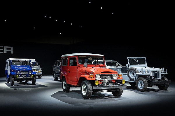 Today's Photos : Check Out The Iconic Land Cruisers On Display At The Unveiling Of 2024 Prado - autojosh 