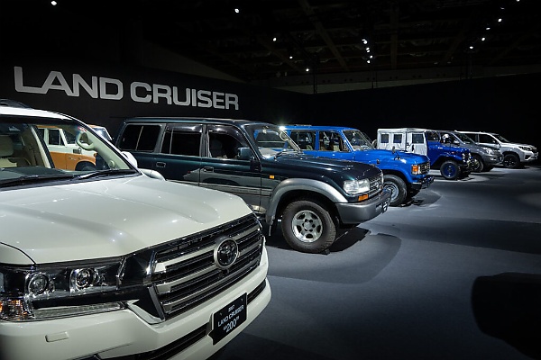 Today's Photos : Check Out The Iconic Land Cruisers On Display At The Unveiling Of 2024 Prado - autojosh 