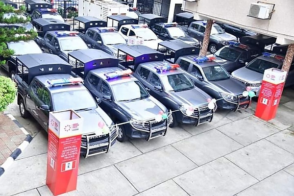 Photos: Marwa Commissions 25 Pickups Donated To NDLEA By Abdul Samad Rabiu Africa Initiative (ASR Africa) - autojosh 