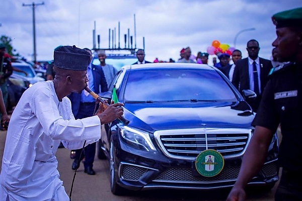 Today's Photos : Number 4 Citizen In Nigeria, Tajudeen Abbas, And His Armored Mercedes-Benz S-Class - autojosh 