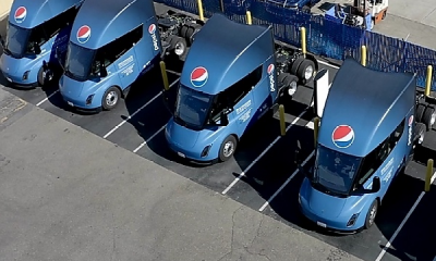 Pepsi Now Boasts 21 Tesla Semi Zero-emission Electric Trucks That Runs 12 Hours A Day - autojosh