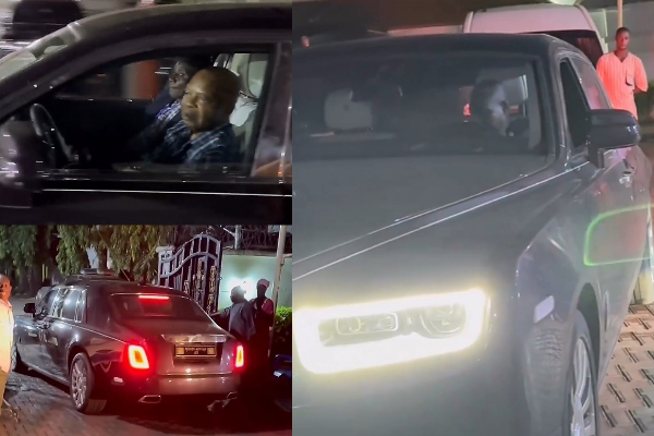 Prince Arthur Eze Takes Delivery Of His N500 Million Rolls-Royce Phantom 8, Takes It For A Test-drive - autojosh