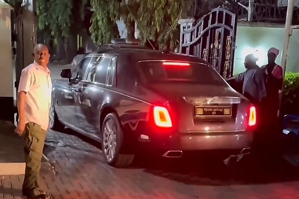 Prince Arthur Eze Takes Delivery Of His N500 Million Rolls-Royce Phantom 8, Takes It For A Test-drive - autojosh 