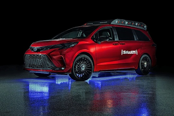 DJ Cuppy Will Like This : Toyota Transforms Sienna Into An Ultimate Party Van With 60 Speakers, 43-inch TV - autojosh 