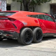 Video : Someone Turned N300m Lamborghini Urus Into 6-wheeled SUV - autojosh