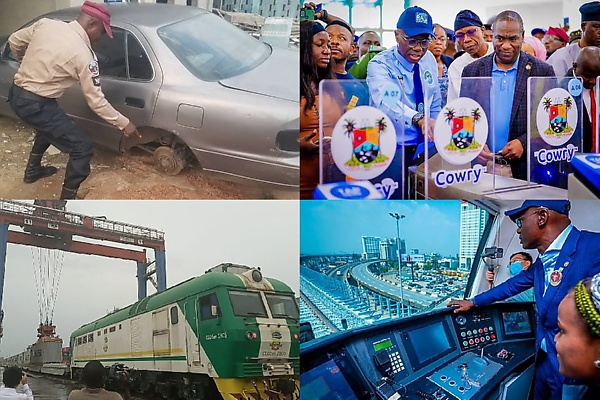 FRSC Arrest Car With 3 Tyres, Cargo Services Begins On Apapa-Ibadan Rail, Blue Rail Certified Safe, LAMATA Uses Yoruba To Announce Train Services - autojosh