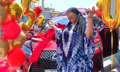 Phreedah, Who Attempted Suicide, Gets Lexus RX As Birthday Gift From Her Employees - autojosh