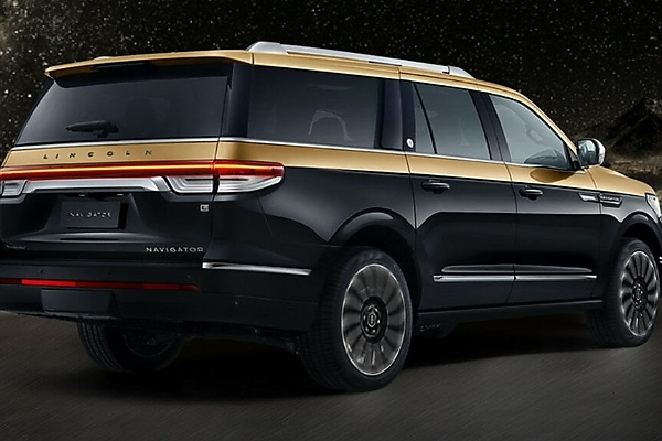 China-only Lincoln Navigator Black Gold Special Edition Has A Very Flashy Paint Job - autojosh 
