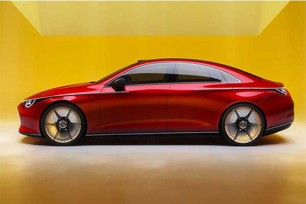 Mercedes-Benz Vision CLA Concept EV Breaks Cover In Munich Germany