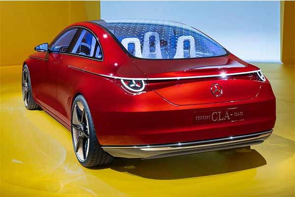 Mercedes-Benz Vision CLA Concept EV Breaks Cover In Munich Germany