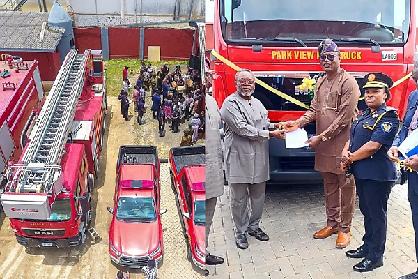 Commissioner Tours Lagos Fire Stations, Presents Fire Fighting Truck To Park View Residents - autojosh
