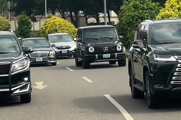 Watch : Stunning Convoy Of Ganduje And Gawuna, Who Was Declared Winner Of Kano Governorship Election - autojosh 
