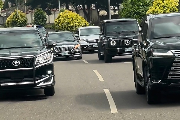 Watch : Stunning Convoy Of Ganduje And Gawuna, Who Was Declared Winner Of Kano Governorship Election - autojosh