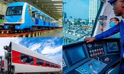 Here Are The Routes, Train Capacity Of The Lagos Blue Line Rail And The Red Line Rail - autojosh
