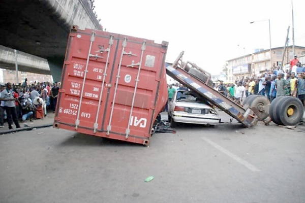 LASG Urges Truck Drivers To Be Mindful Of Height Restriction Barriers At Stadium, Ojuelegba - autojosh 