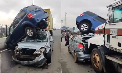 No Casualty During An Overnight Multiple Accident That Involved 3 Vehicles In Lagos - autojosh