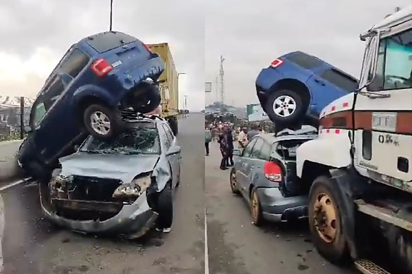 No Casualty During An Overnight Multiple Accident That Involved 3 Vehicles In Lagos - autojosh