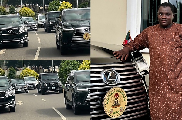 Today's Photos : APC National Chairman, Abdullahi Ganduje N300 Million Armored Lexus LX 600 - autojosh