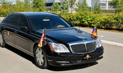 Kim's Maybach Limo With Toilet Traveled With North Korean Leader To Russia In Armored Train - autojosh