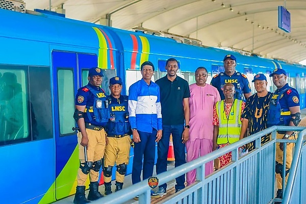 Lagos Blue Line Rail : Neighbourhood Safety Agency (LNSA) Partners With LAMATA On Security - autojosh