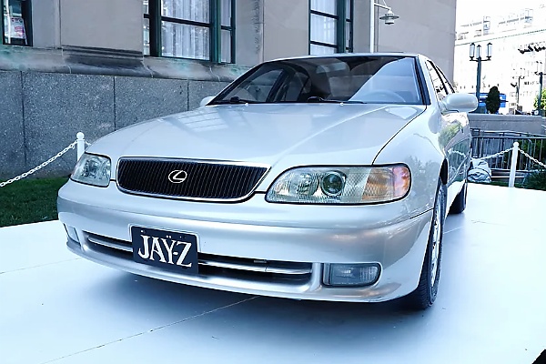 Rapper Jay-Z’s Iconic “Off-white 1993 Lexus GS 300” On Display At The Brooklyn Library - autojosh 