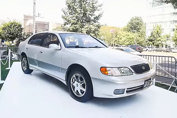 Rapper Jay-Z’s Iconic “Off-white 1993 Lexus GS 300” On Display At The Brooklyn Library - autojosh 