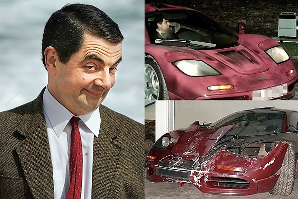 Mr Bean Got $1.4m From Insurance After Crashing His McLaren F1, Later Sold It For $12 Million - autojosh