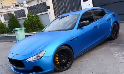 Singer Phyno Gift His Manager Maserati Ghibli - autojosh