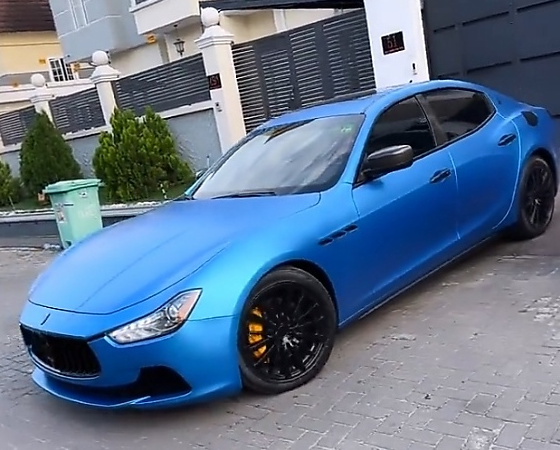 Singer Phyno Gift His Manager Maserati Ghibli - autojosh