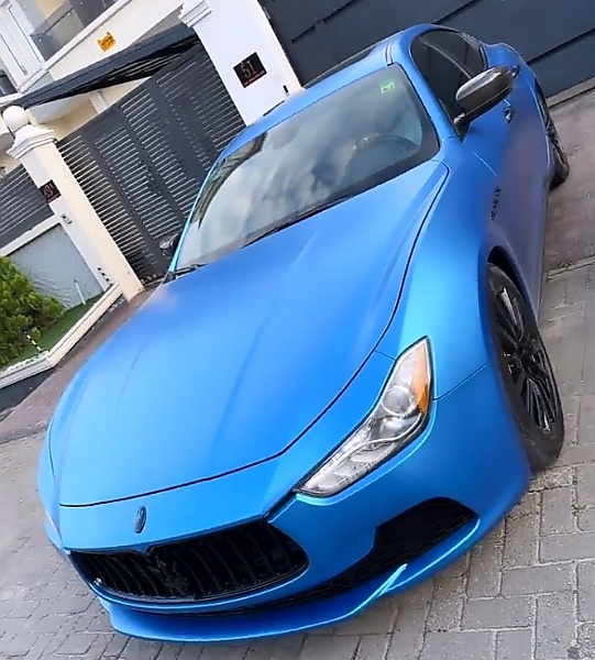 Singer Phyno Gift His Manager Maserati Ghibli - autojosh 