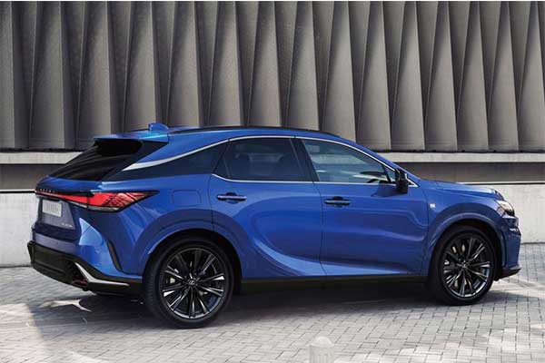 Lexus RX Now Gets A New F Sport Design Trim Level