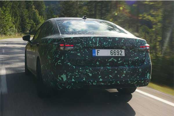 Next-Generation Skoda Superb Hatchback Spotted With Less Camouflage