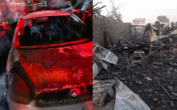 Man Sets Father's Car Dealership On Fire, Affects Spare Parts Shops Owned By Nigerians In South Africa - autojosh 