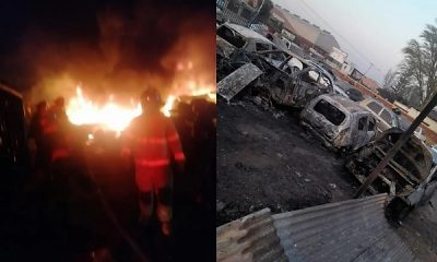 Man Sets Father's Car Dealership On Fire, Affects Spare Parts Shops Owned By Nigerians In South Africa - autojosh